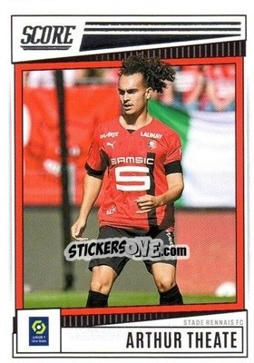 Sticker Arthur Theate - Score Ligue 1 2022-2023 n. 162 - Panini
