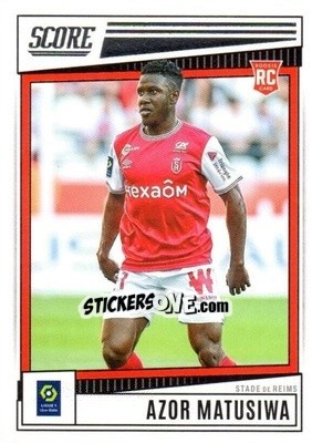 Sticker Azor Matusiwa - Score Ligue 1 2022-2023 n. 152 - Panini