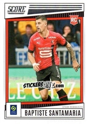 Sticker Baptiste Santamaria - Score Ligue 1 2022-2023 n. 163 - Panini
