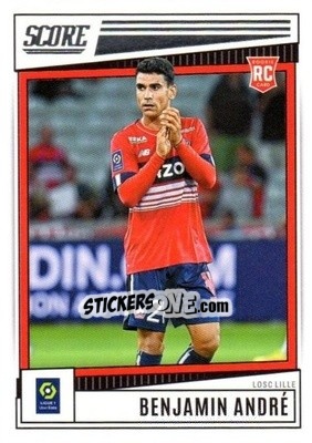 Sticker Benjamin Andre - Score Ligue 1 2022-2023 n. 62 - Panini