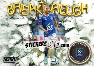 Sticker Colin Dagba - Score Ligue 1 2022-2023 n. B27 - Panini