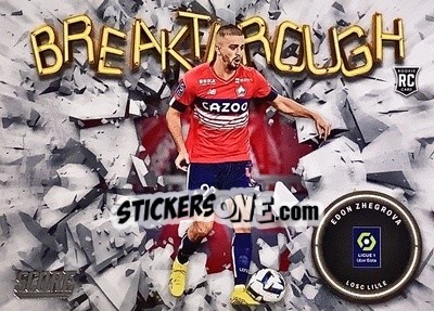 Sticker Edon Zhegrova - Score Ligue 1 2022-2023 n. B4 - Panini