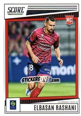 Sticker Elbasan Rashani - Score Ligue 1 2022-2023 n. 42 - Panini