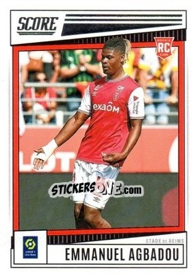 Sticker Emmanuel Agbadou - Score Ligue 1 2022-2023 n. 154 - Panini