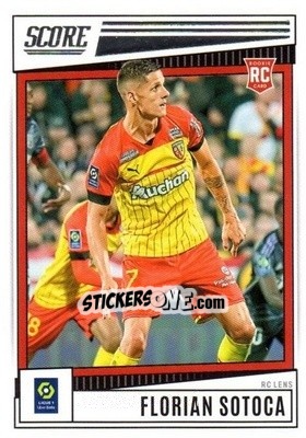 Sticker Florian Sotoca - Score Ligue 1 2022-2023 n. 53 - Panini