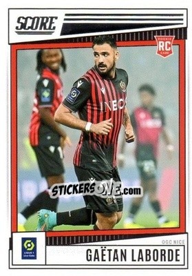 Sticker Gaetan Laborde - Score Ligue 1 2022-2023 n. 165 - Panini
