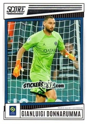 Sticker Gianluigi Donnarumma - Score Ligue 1 2022-2023 n. 143 - Panini