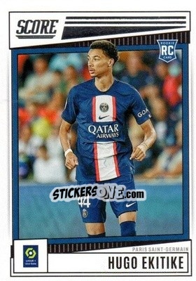 Sticker Hugo Ekitike - Score Ligue 1 2022-2023 n. 144 - Panini