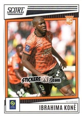 Figurina Ibrahima Kone - Score Ligue 1 2022-2023 n. 75 - Panini