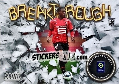 Sticker Kamaldeen Sulemana - Score Ligue 1 2022-2023 n. B26 - Panini