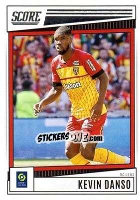 Sticker Kevin Danso - Score Ligue 1 2022-2023 n. 56 - Panini