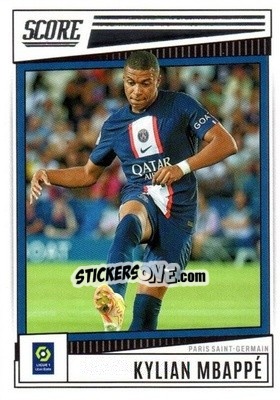 Sticker Kylian Mbappe - Score Ligue 1 2022-2023 n. 145 - Panini