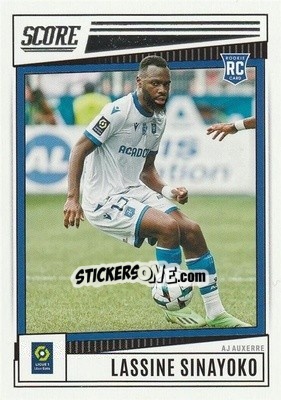 Figurina Lassine Sinayoko - Score Ligue 1 2022-2023 n. 28 - Panini