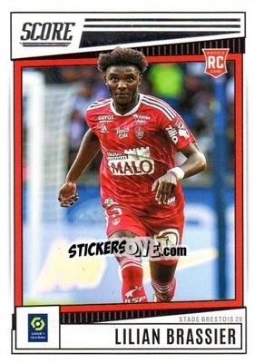 Sticker Lilian Brassier - Score Ligue 1 2022-2023 n. 36 - Panini