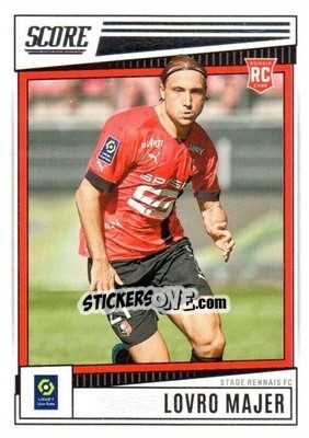 Sticker Lovro Majer - Score Ligue 1 2022-2023 n. 168 - Panini