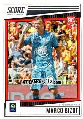 Sticker Marco Bizot - Score Ligue 1 2022-2023 n. 37 - Panini