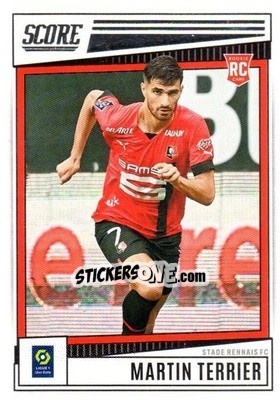 Sticker Martin Terrier - Score Ligue 1 2022-2023 n. 169 - Panini