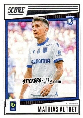 Sticker Mathias Autret - Score Ligue 1 2022-2023 n. 29 - Panini