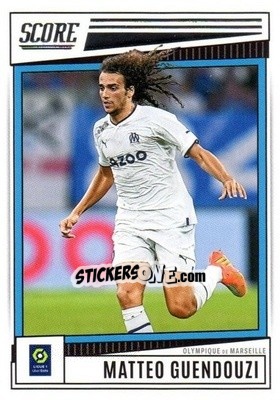 Sticker Matteo Guendouzi - Score Ligue 1 2022-2023 n. 98 - Panini