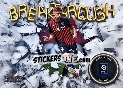 Sticker Mattia Viti - Score Ligue 1 2022-2023 n. B20 - Panini