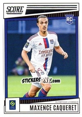 Sticker Maxence Caqueret - Score Ligue 1 2022-2023 n. 88 - Panini