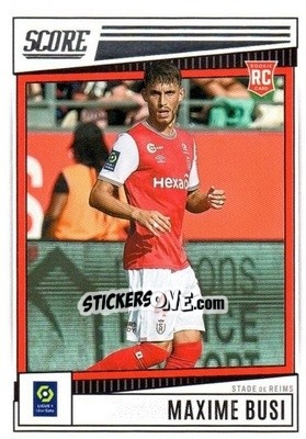 Cromo Maxime Busi - Score Ligue 1 2022-2023 n. 159 - Panini