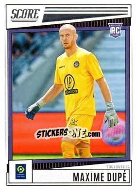 Cromo Maxime Dupe - Score Ligue 1 2022-2023 n. 184 - Panini