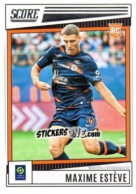 Sticker Maxime Esteve - Score Ligue 1 2022-2023 n. 116 - Panini