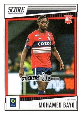 Sticker Mohamed Bayo - Score Ligue 1 2022-2023 n. 67 - Panini