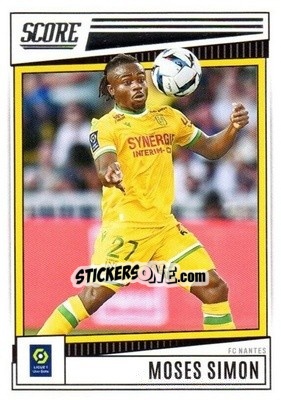 Sticker Moses Simon - Score Ligue 1 2022-2023 n. 126 - Panini