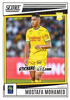 Sticker Mostafa Mohamed - Score Ligue 1 2022-2023 n. 127 - Panini