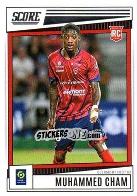 Sticker Muhammed Cham - Score Ligue 1 2022-2023 n. 49 - Panini