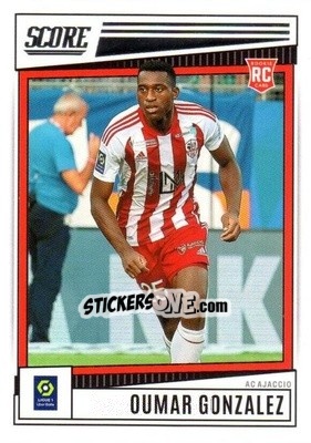 Sticker Oumar Gonzalez - Score Ligue 1 2022-2023 n. 6 - Panini