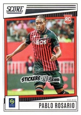 Figurina Pablo Rosario - Score Ligue 1 2022-2023 n. 140 - Panini