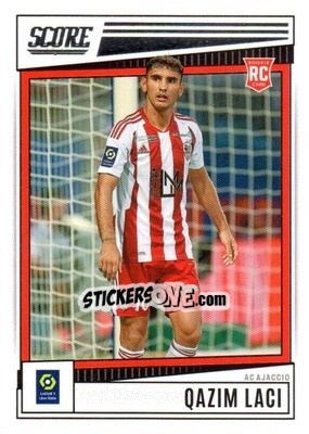 Sticker Qazim Laci - Score Ligue 1 2022-2023 n. 7 - Panini