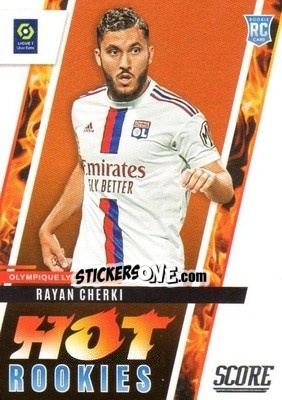 Sticker Rayan Cherki - Score Ligue 1 2022-2023 n. HR6 - Panini