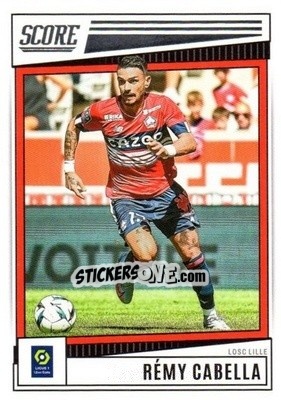 Sticker Remy Cabella - Score Ligue 1 2022-2023 n. 68 - Panini