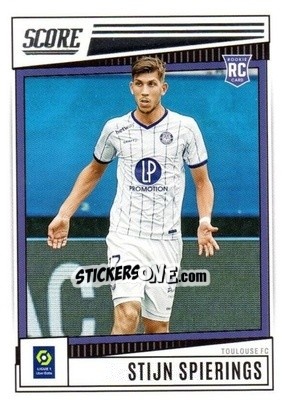 Sticker Stijn Spierings - Score Ligue 1 2022-2023 n. 188 - Panini