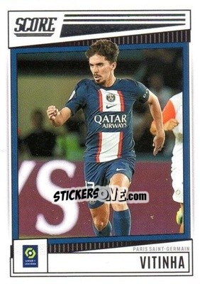 Sticker Vitinha - Score Ligue 1 2022-2023 n. 166 - Panini