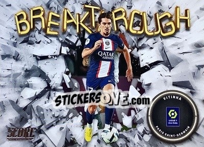 Sticker Vitinha - Score Ligue 1 2022-2023 n. B23 - Panini