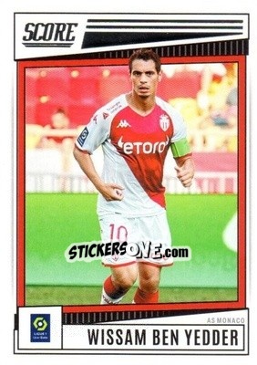 Sticker Wissam Ben Yedder - Score Ligue 1 2022-2023 n. 109 - Panini