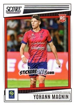 Sticker Yohann Magnin - Score Ligue 1 2022-2023 n. 50 - Panini