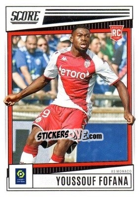 Sticker Youssouf Fofana - Score Ligue 1 2022-2023 n. 110 - Panini
