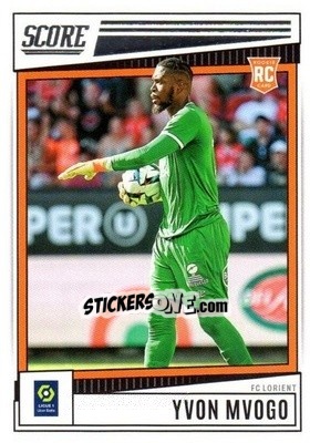 Sticker Yvon Mvogo - Score Ligue 1 2022-2023 n. 80 - Panini