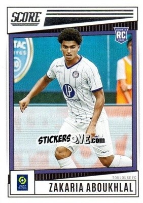 Sticker Zakaria Aboukhlal - Score Ligue 1 2022-2023 n. 190 - Panini