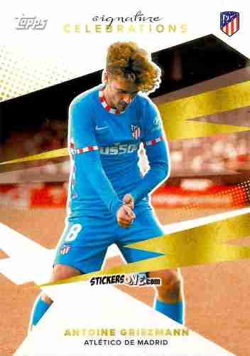 Cromo Antoine Griezmann - Atletico de Madrid 2021-2022 n. 32 - Topps