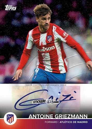 Cromo Antoine Griezmann - Atletico de Madrid 2021-2022 n. A-AGR - Topps