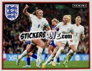 Sticker Georgia Stanway - One England n. 10 - Panini