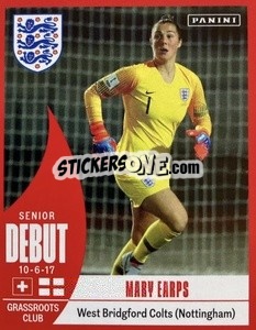 Sticker Mary Earps - One England - Panini