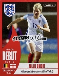 Sticker Millie Bright - One England n. 102 - Panini